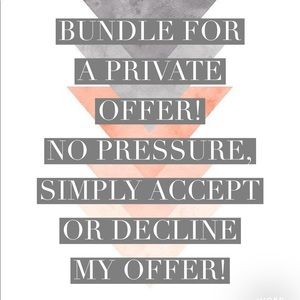 Bundle your likes for my best offer!